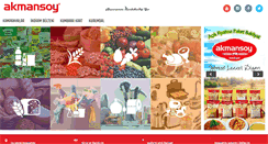 Desktop Screenshot of akmansoymarket.com